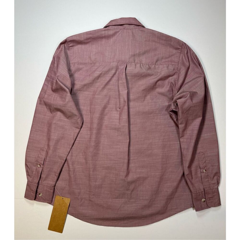 NEW Chef Works Urban Collection Roll Tab Sleeve Chambray Shirt Rose Size Large - Picture 11 of 13